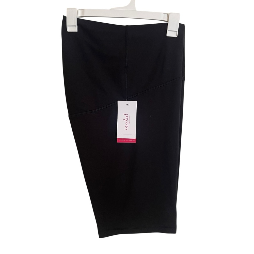 Isabel Maternity by Ingrid + Isabel Black Active Bike Shorts XXL NWT